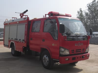 五十鈴2.5噸泡沫消防車(chē)（慶鈴100P）